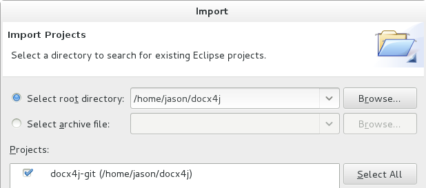 eclipse-import-docx4j-short