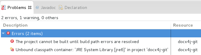 problems-errors